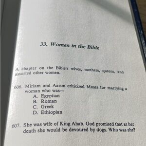 Vintage 1976 The Complete Bible Quiz Book- Dan Carlinsky.